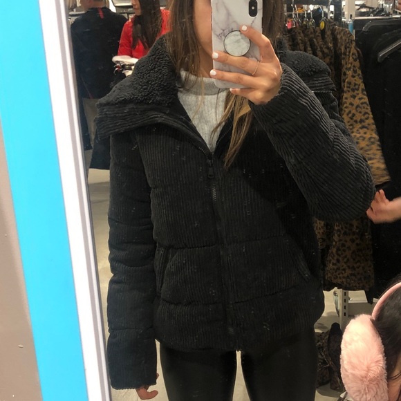 primark black puffer jacket